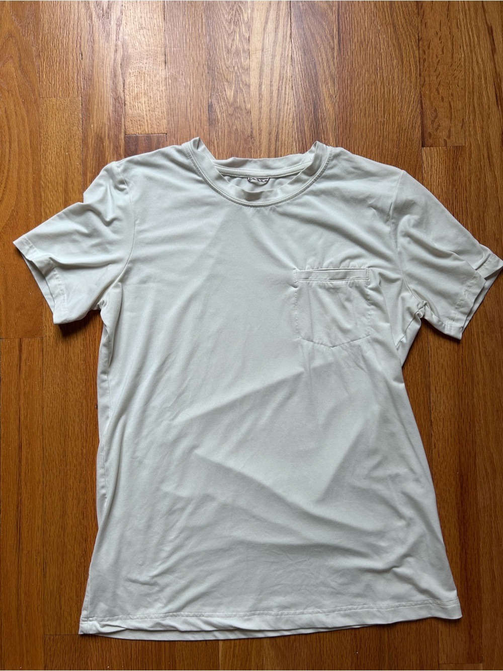 Women’s Crew Neck Pocket T-Shirt - White